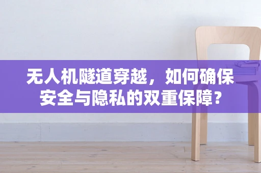 无人机隧道穿越，如何确保安全与隐私的双重保障？