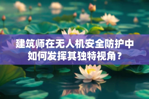 建筑师在无人机安全防护中如何发挥其独特视角？