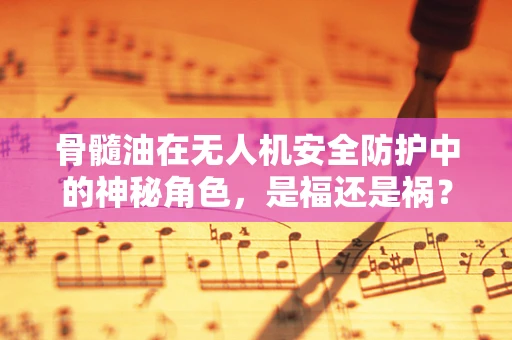 骨髓油在无人机安全防护中的神秘角色，是福还是祸？