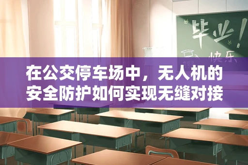 在公交停车场中，无人机的安全防护如何实现无缝对接？