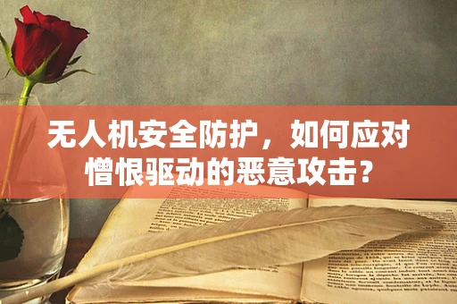 无人机安全防护，如何应对憎恨驱动的恶意攻击？