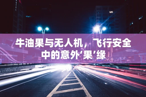 牛油果与无人机，飞行安全中的意外‘果’缘