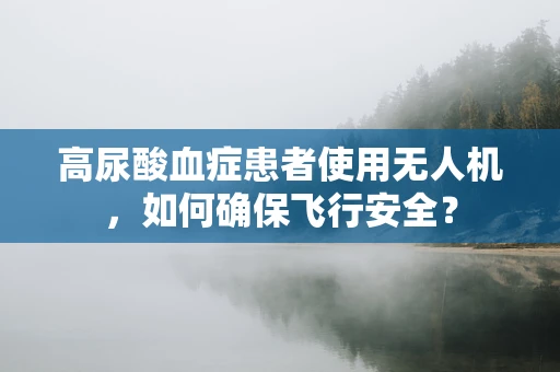 高尿酸血症患者使用无人机，如何确保飞行安全？