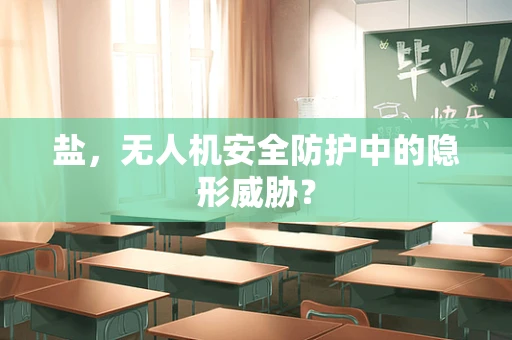 盐，无人机安全防护中的隐形威胁？