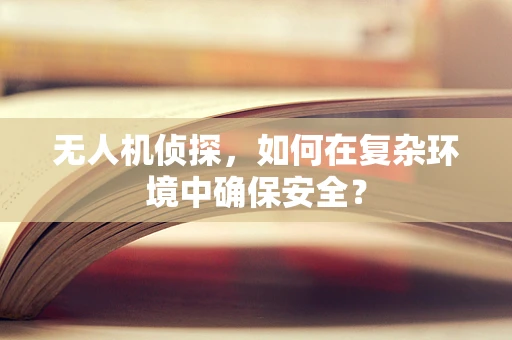 无人机侦探，如何在复杂环境中确保安全？
