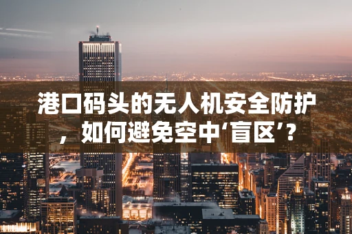 港口码头的无人机安全防护，如何避免空中‘盲区’？