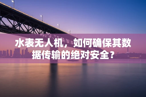 水表无人机，如何确保其数据传输的绝对安全？