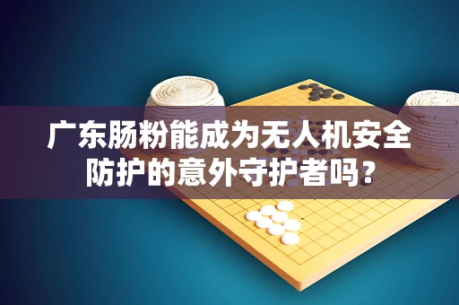 广东肠粉能成为无人机安全防护的意外守护者吗？