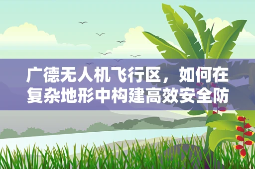广德无人机飞行区，如何在复杂地形中构建高效安全防护网？