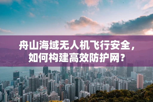 舟山海域无人机飞行安全，如何构建高效防护网？