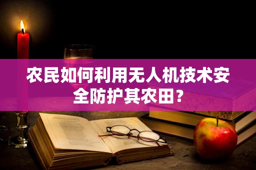 农民如何利用无人机技术安全防护其农田？