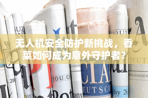 无人机安全防护新挑战，香菜如何成为意外守护者？