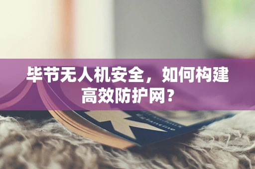 毕节无人机安全，如何构建高效防护网？