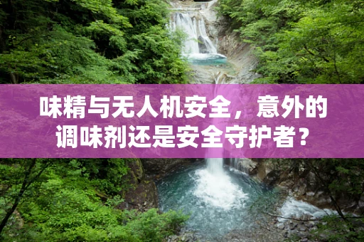 味精与无人机安全，意外的调味剂还是安全守护者？