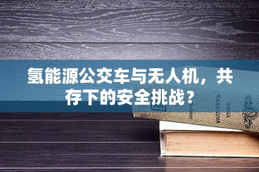 氢能源公交车与无人机，共存下的安全挑战？