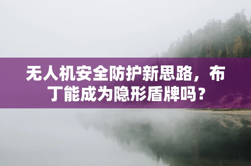 无人机安全防护新思路，布丁能成为隐形盾牌吗？