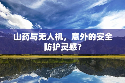 山药与无人机，意外的安全防护灵感？
