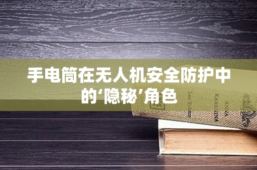 手电筒在无人机安全防护中的‘隐秘’角色