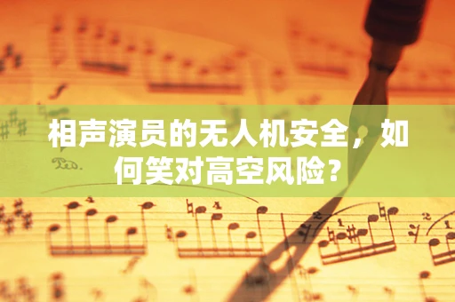 相声演员的无人机安全，如何笑对高空风险？