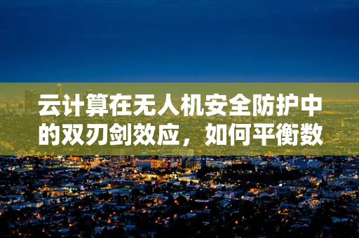 云计算在无人机安全防护中的双刃剑效应，如何平衡数据安全与效率？