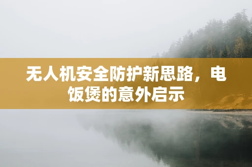 无人机安全防护新思路，电饭煲的意外启示