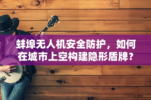 蚌埠无人机安全防护，如何在城市上空构建隐形盾牌？