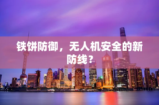 铁饼防御，无人机安全的新防线？