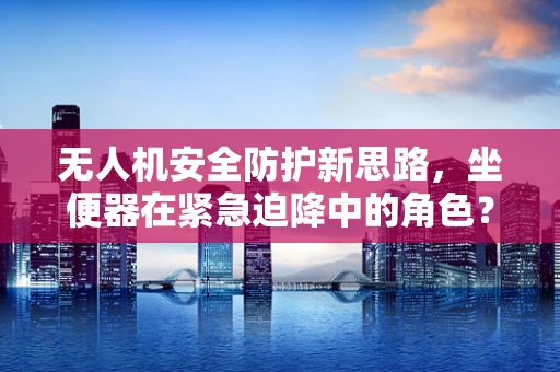 无人机安全防护新思路，坐便器在紧急迫降中的角色？