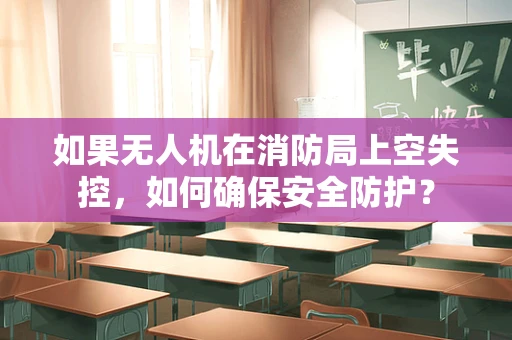 如果无人机在消防局上空失控，如何确保安全防护？
