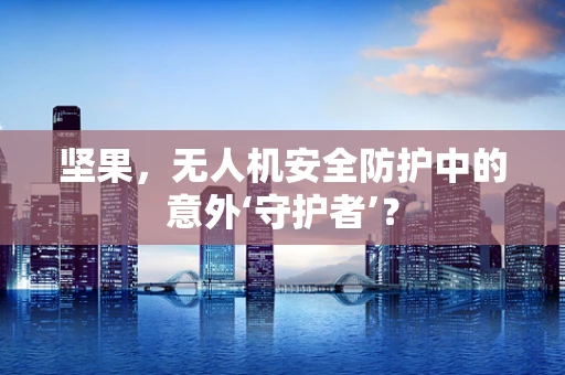坚果，无人机安全防护中的意外‘守护者’？