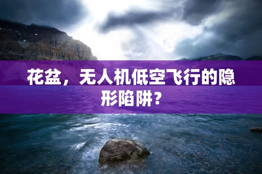 花盆，无人机低空飞行的隐形陷阱？