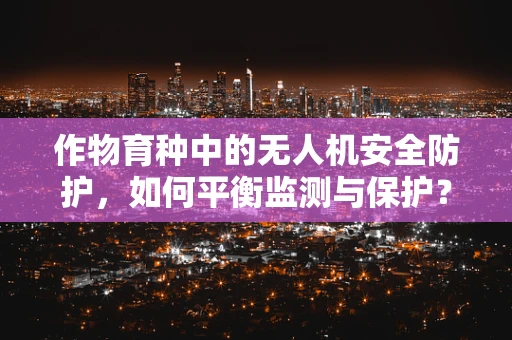 作物育种中的无人机安全防护，如何平衡监测与保护？