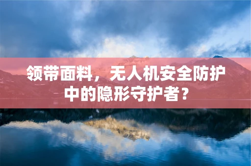 领带面料，无人机安全防护中的隐形守护者？
