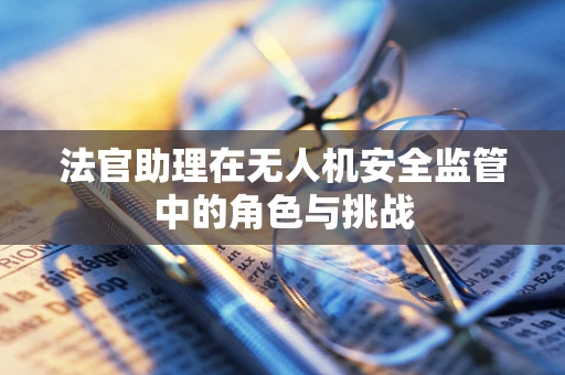 法官助理在无人机安全监管中的角色与挑战