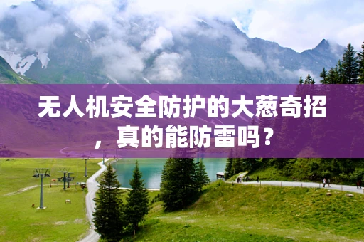 无人机安全防护的大葱奇招，真的能防雷吗？