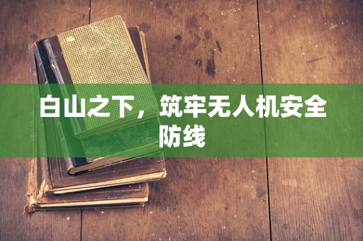 白山之下，筑牢无人机安全防线