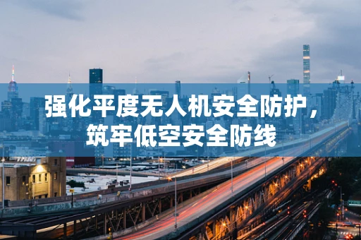 强化平度无人机安全防护，筑牢低空安全防线