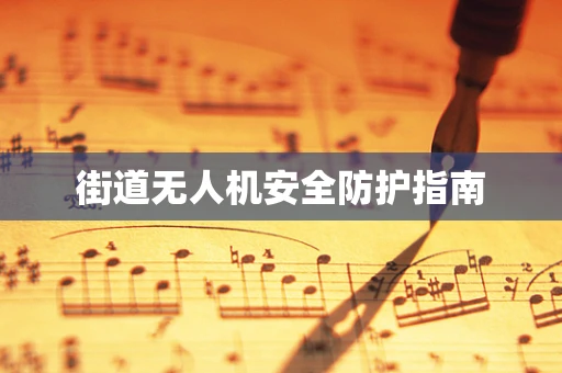 街道无人机安全防护指南