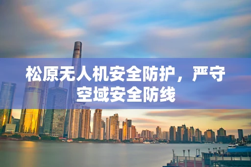 松原无人机安全防护，严守空域安全防线