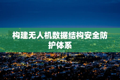 构建无人机数据结构安全防护体系