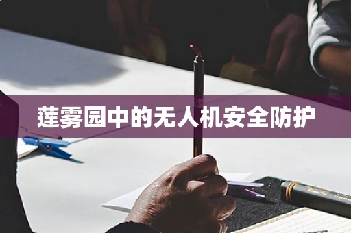 莲雾园中的无人机安全防护