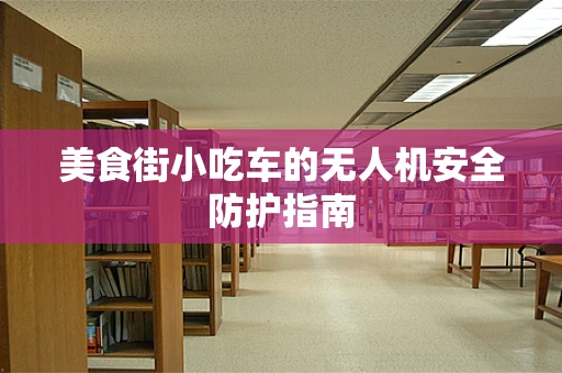 美食街小吃车的无人机安全防护指南
