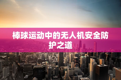 棒球运动中的无人机安全防护之道