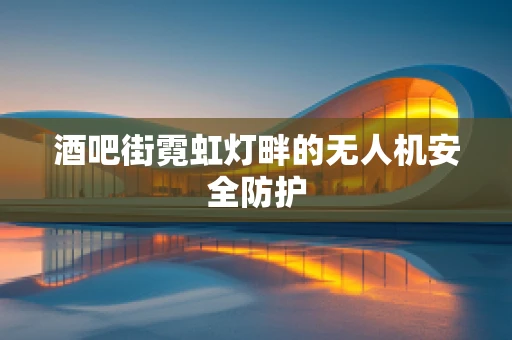 酒吧街霓虹灯畔的无人机安全防护