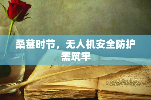 桑葚时节，无人机安全防护需筑牢