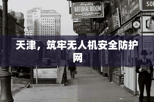 天津，筑牢无人机安全防护网