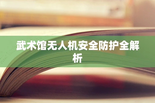 武术馆无人机安全防护全解析