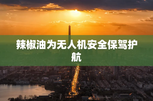 辣椒油为无人机安全保驾护航