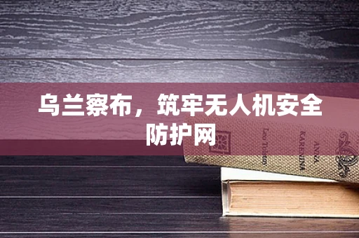 乌兰察布，筑牢无人机安全防护网
