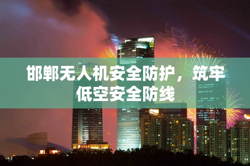 邯郸无人机安全防护，筑牢低空安全防线